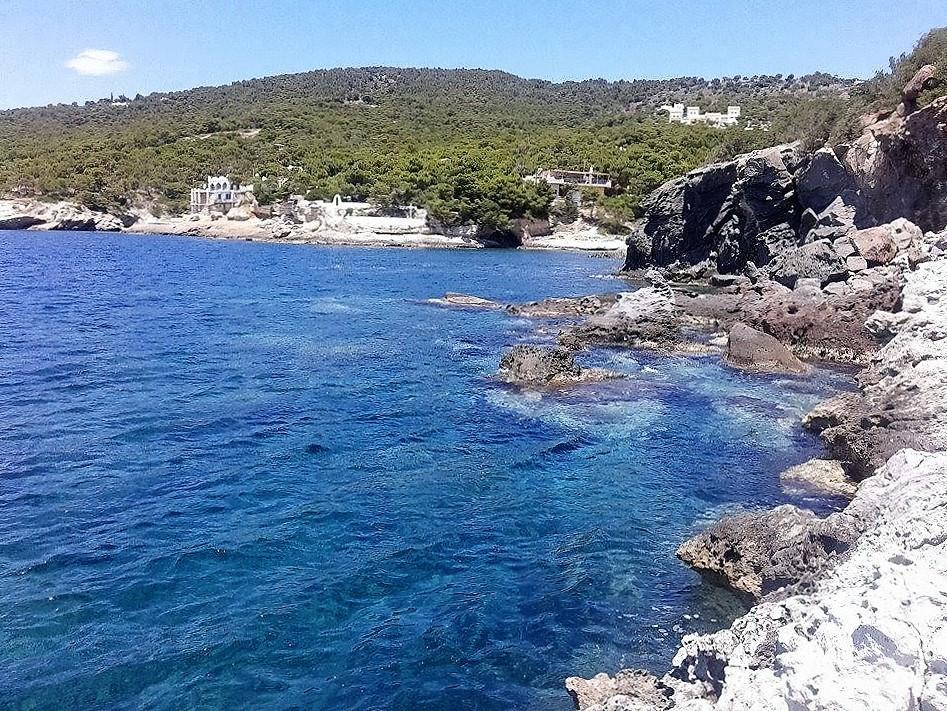 Kavos Bay Seafront Hotel Agia Marina  ภายนอก รูปภาพ