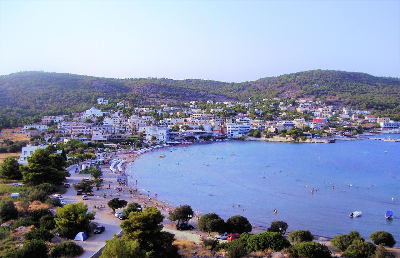 Kavos Bay Seafront Hotel Agia Marina  ภายนอก รูปภาพ