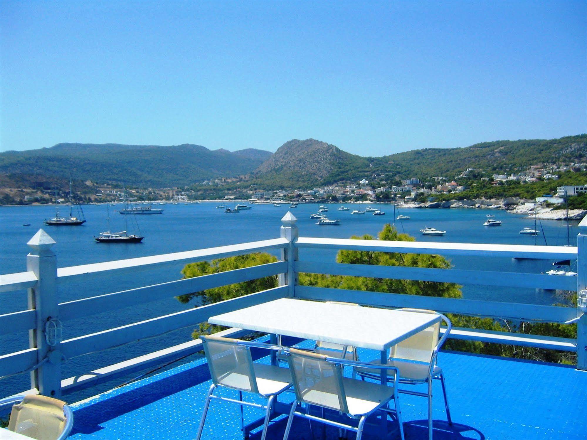 Kavos Bay Seafront Hotel Agia Marina  ภายนอก รูปภาพ