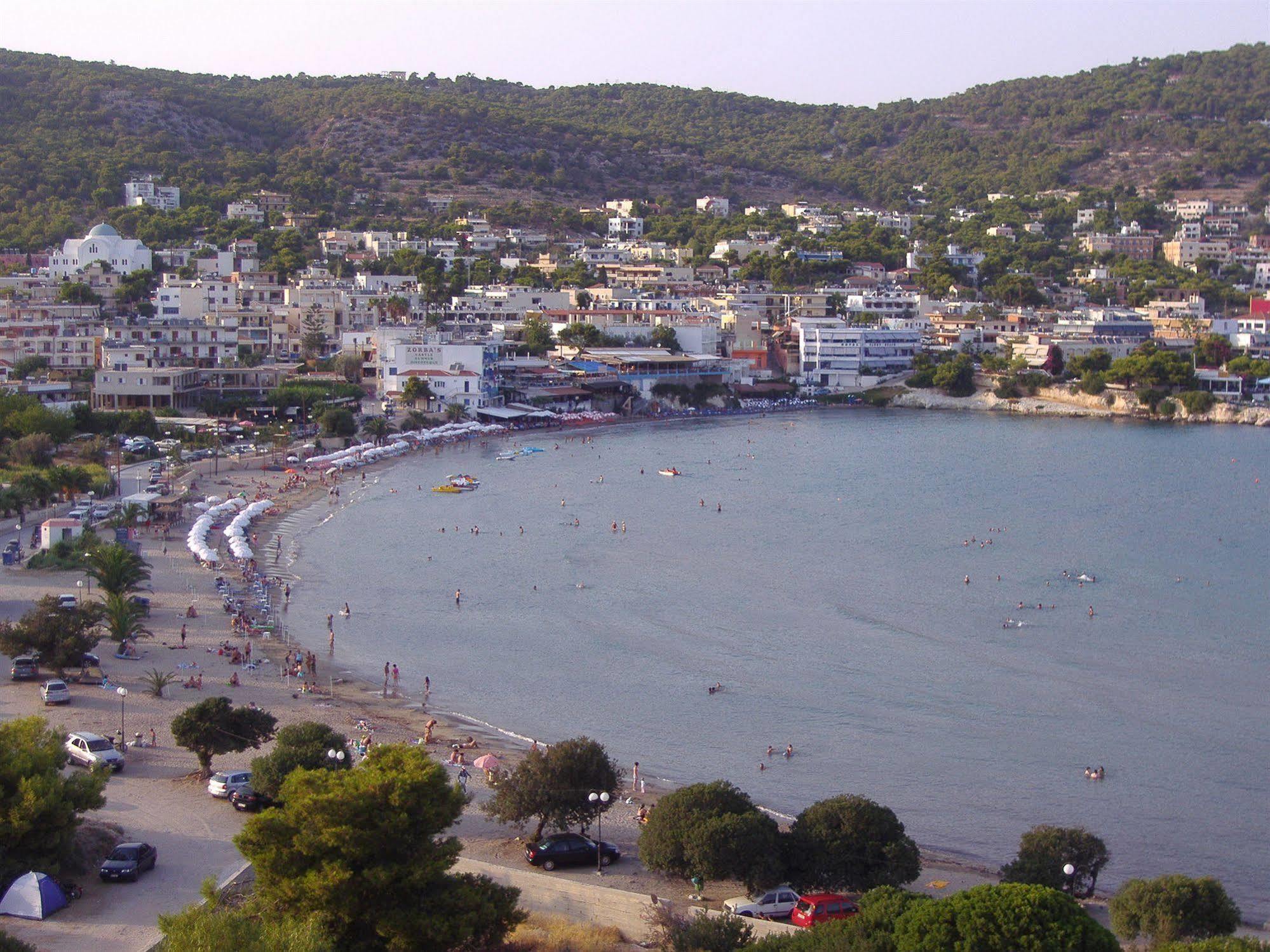 Kavos Bay Seafront Hotel Agia Marina  ภายนอก รูปภาพ