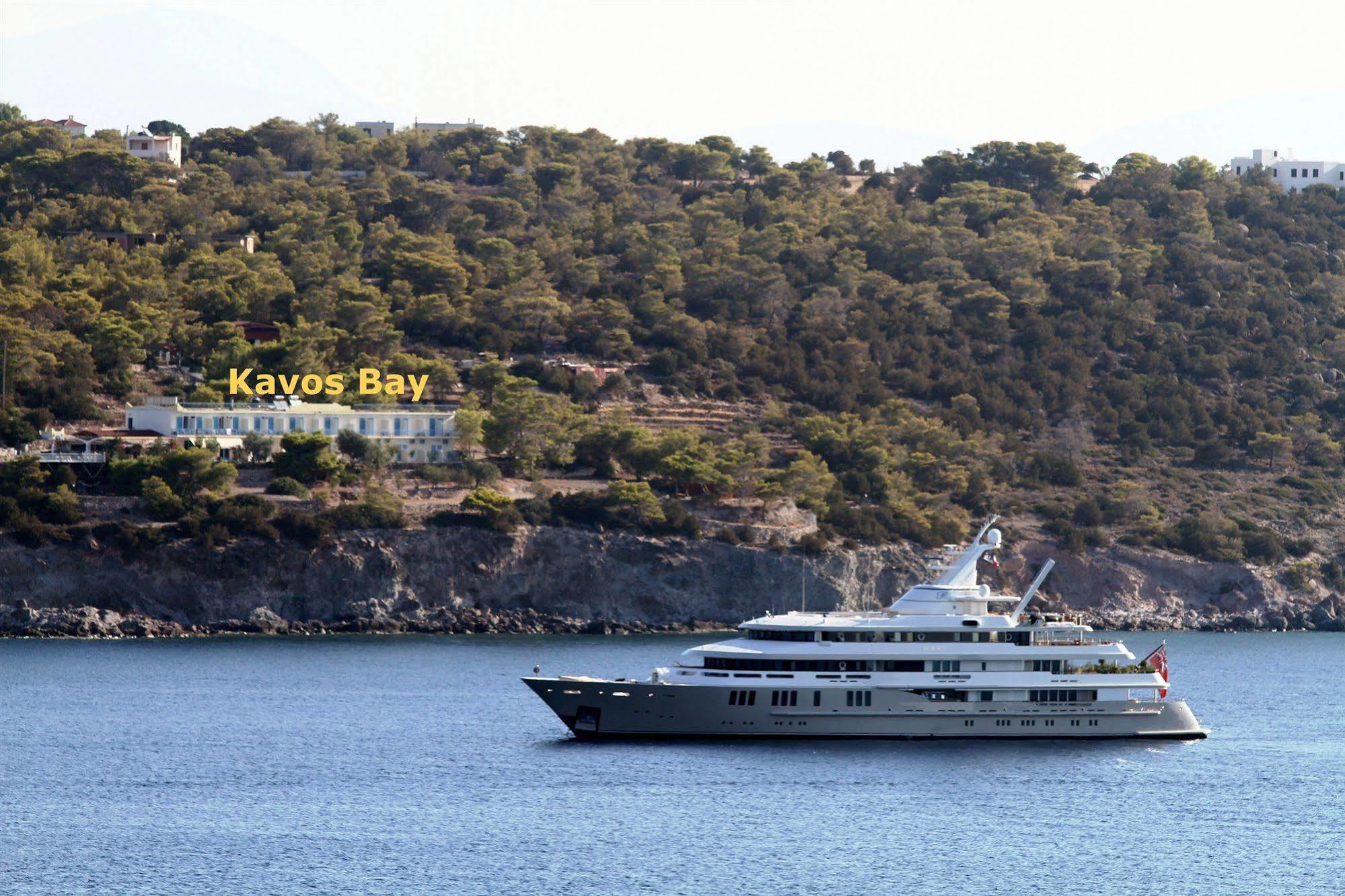 Kavos Bay Seafront Hotel Agia Marina  ภายนอก รูปภาพ